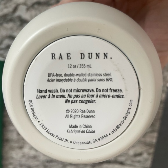 Rae Dunn wine tumbler - Picture 4 of 4